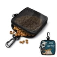 thumbnail image 4 of Dog Treat Pouch, Dog Treat Holder, 7X5 In, Small Dog Carrier Bag, Puppy Treat Pouch, Small Mesh Zipper Pouch, Outdoor Storage, Dog Accessories, 1 Pc, 4 of 7