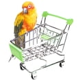 thumbnail image 1 of Mini Shopping Cart Creative Alloy Bird Shopping Cart Pretend Toy for Parrot, 1 of 10