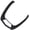 Black, variant on Kimpex Snowmobile Bumper Front - Plastic - Fits Ski-doo