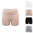 thumbnail image 3 of Rohuuque Butt Lifting Panties for Women Mid Rise Cotton Boyshorts Underwear Full Coverage Invisibles Soft Stretch Boxer Briefs Gray, 3 of 3