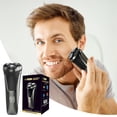 thumbnail image 1 of Snapbuy Pro : le Rasoir Rasoir à Tête Flottante 4d Snapbuy Rasoir Rechargeable Humide et Sec Écran LCD pour Hommes, 1 of 8