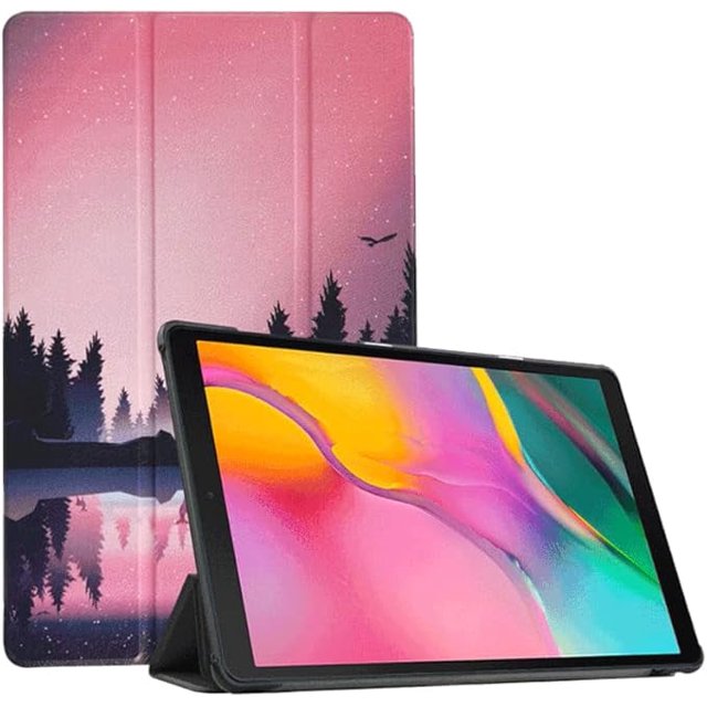 KOMI Étui pour Tablette Google Pixel 11 Pouces Sortie 2023, avec une Étui folio Mince au design nightfall. l'Étui Protecteur Rigide Léger Comprend une Couverture avant Magnétique Qui Se Replie en Support multi-angle pour une Lecture, une Visualisation et une Saisie Confortables. Conçu Exclusivement pour la Tablette Google Pixel 11 Pouces 2023, Il Offre une Étui Arrière Rigide Épaissie pour une protection Accrue et une installation Facile. l'Étui Est Montré Soutenant la Tablette en mode Paysage, avec un Écran vibrant et un Motif nightfall Pittoresque sur