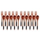 thumbnail image 1 of Juego de Tenedores de Cucharas de Madera Juego de Utensilios de Madera de Estilo Japonés (Cordones Negros, 20 Piezas), 1 of 5
