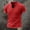 Wine, variant on Men's Linen T-Shirts V Neck Raw Edge Washed Distressed Shirts Summer Short Sleeve Solid Loose Beach Tee Tops
