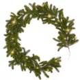 thumbnail image 2 of BallsFHK 6FT Christmas Garland With Warm White Lights Pre-Lit Soft Artificial Christmas Garland Perfect For Indoor Outdoor Fireplace Xmas, Battery Operated, 2 of 7