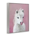 thumbnail image 2 of Stupell Industries Cottage Gentle White Pony Gray Framed Giclee Art, 24 x 30, by The Prints Vibe, 2 of 6