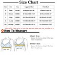 thumbnail image 4 of PEZHADA Womens Solid Color Ring Oversized Gathering Underwear Daily Bra, 4 of 6
