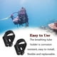 thumbnail image 5 of 10 Piezas de Clip de PláStico Universal para Buceo, Retenedor de EsnóRquel, Equipo de EsnóRquel de Repuesto para MáScara, 5 of 8