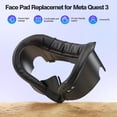 thumbnail image 2 of Protector facial VZNEK para Oculus Quest 3/3S a prueba de sudor, 2 of 6