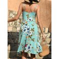 thumbnail image 5 of QINCAO Dresses for Women Sleeveless Summer Dress A Line Spaghetti Strap Sundresses with Pockets,L(12-14), 5 of 5
