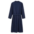 thumbnail image 4 of JTieacloth Men's Pajama Sets Men's Robes Cloth Bathrobe Soft Kimono Bath Robe Kimono Spa Robe For Men Long Loungewear With Pockets Blue, 4 of 4