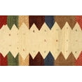 thumbnail image 1 of Ahgly Company Indoor Rectangle Contemporary Red Abstract Area Rugs, 7' x 9', 1 of 6