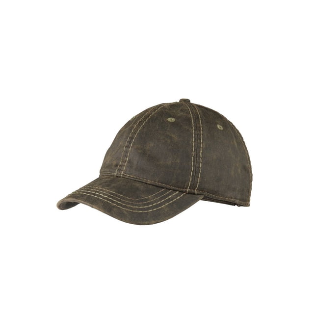 Top Headwear Pigment PrInt Distressed Cap - Brown
