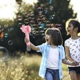 thumbnail image 5 of RKSTN Bubble Machine Children's Giraffe 10 Hole Machine Handheld Fully Automatic Summer Outdoor Stick Toy Children's Toy Stick 90ml Water, 5 of 5