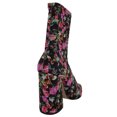 thumbnail image 3 of Steve Madden Womens Lombard Slip On Bootie Shoes, Floral, US 5.5, 3 of 3