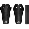 thumbnail image 3 of Advancent 1 par de guardabarros de plástico para bicicleta de montaña, guardabarros para Dirtboard, piezas decorativas para ciclismo, tipo 1 Ciclismo Fibra de carbon Advancent OD000764-04, 3 of 6
