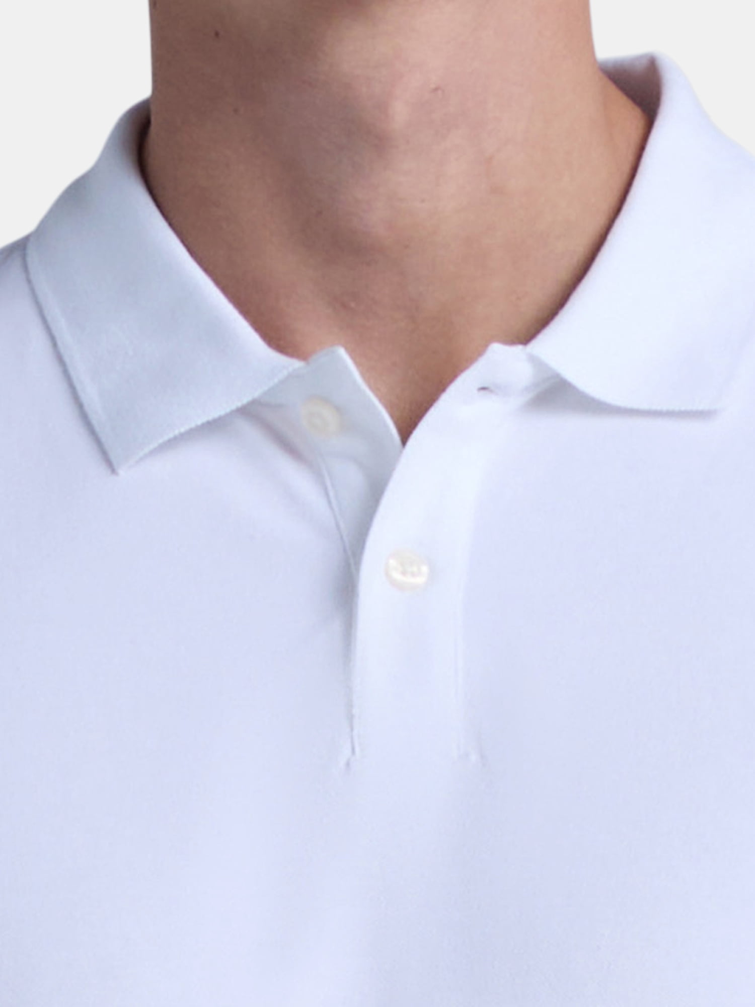 George Men's & Big Men's Active Fit 2-Pack Pique Polo Shirt, Sizes XS-3XL