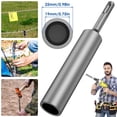thumbnail image 1 of SDS Plus Ground Rod Driver Compatible With 5/8 And 3/4 Inch Rods Chrome Vanadium Steel Rotary Hammer (gray ), 1 of 7