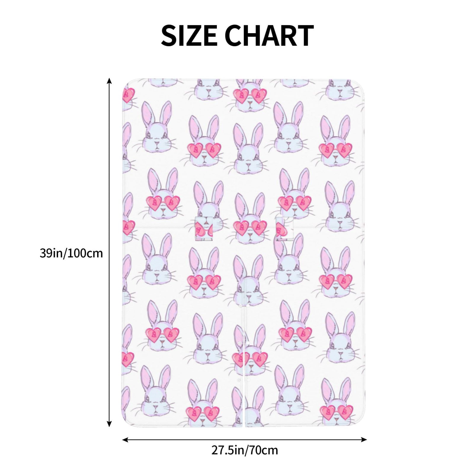 Naloa Heart Rabbit Baby Car Seat Cover, Breathable Baby Carrier Cover, Multiuse Baby Carrier Cover & Nursing Breastfeeding Cover