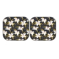 thumbnail image 7 of Fotbe Lilies Flowers 2-Piece Car Windshield Sun Shade | Sun Blocker for Car Windshield | Foldable Automotive Interior Accessories for Sun Protection-Large, 7 of 7