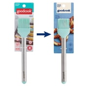 GoodCook Pro Basting Brush, Silicone Bristles Angled Brush Head