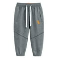 thumbnail image 1 of Ketyyh-chn99 Pantalon Cargo pour Filles Pantalon Mode Urbaine pour Enfants Pantalon Long à Carreaux Rouges pour Garçons et Filles Adolescents Pyjama pour Tenues d'Intérieur Assorties en Famille pour 3-4 Ans, Gris Foncé, 1 of 3