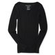 thumbnail image 1 of Camiseta Básica Aeropostale Core Scoop para Mujer Color Negro Extragrande, 1 of 2