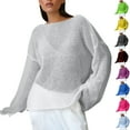 thumbnail image 6 of Chiccall Women's Cotton Shirts Casual Lightweight Long Sleeve T-Shirts, 6 of 6