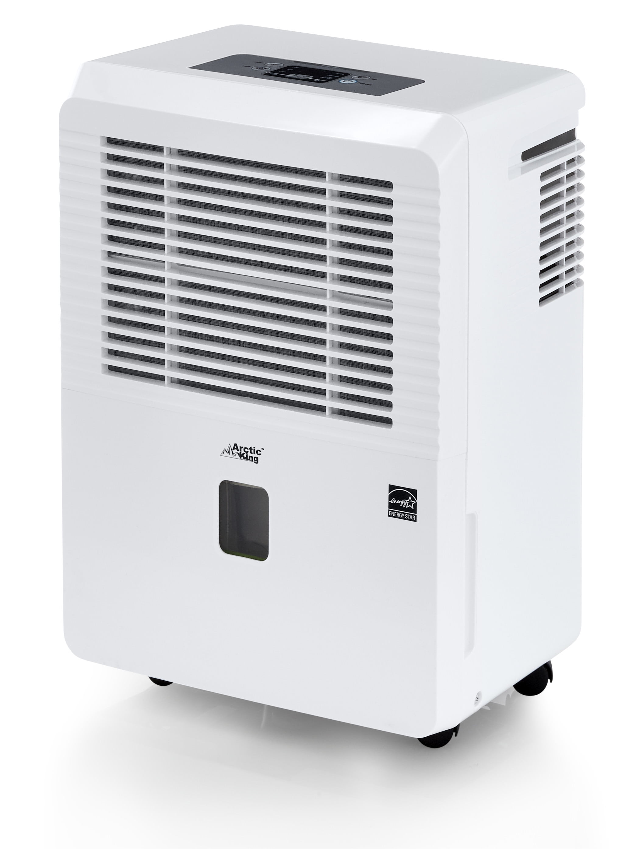 Arctic King 30 pt Dehumidifier in White - Energy Efficient, Auto Restart, 24 Hour Timer
