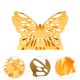 thumbnail image 1 of OUNONA Soporte De Servilletas De Metal Dorado Decorativo Para Comedor Y Barra, 1 of 6