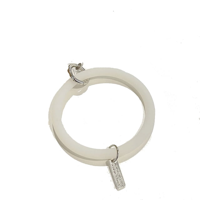 Sidaley Cadena para teléfono móvil para hombres y mujeres, resistente al agua, Color sólido, Universal, Flexible, anillo antipérdida, cordón de Teléfono y Comunicación Transparente