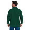 thumbnail image 2 of KingSize Men's Big & Tall Reverse Weave 1/4 Zip Up Hoodie, 2 of 2