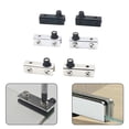 thumbnail image 3 of Bgsha 2PCS Glass Clip Glass Cabinet Door Hinge Hinge Showcase Door Accessories, 3 of 8