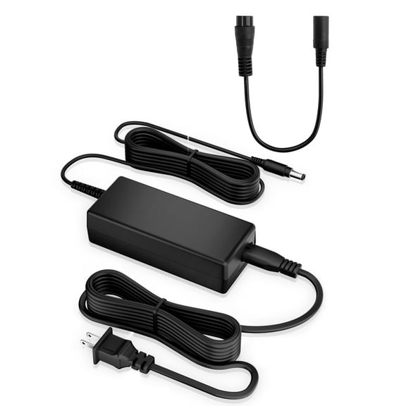 54.6V 2A Charger Compatible with 48V Lithium Battery Compatible with 48V Skywalker 8S,Evercross H5,Kugoo M4/X1/M4 Pro,GX16/M16 3 Prong Connector Power Adapter
