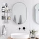 thumbnail image 5 of Organizador de pared para baño, estante de almacenamiento para ducha, color negro, 5 of 6