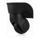 thumbnail image 1 of Pair of Universal Suitcase Casters Replacement Durable Rubber Quiet Multi-Directional for Suitcase Luggage Spare Repair Wheels (Small Black 2pcs), 1 of 4