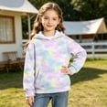 thumbnail image 4 of Atogsazn Girls Fleece Lined Hoodies Kids Casual Long Sleeve Hooded Sweatshirt Fall Winter Clothes Tops Beige 11-12 Years Fashion, 4 of 8