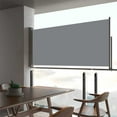 thumbnail image 1 of vidaXL Patio Retractable Side Awning 60x300 cm Grey, 1 of 5