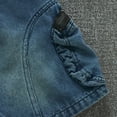 thumbnail image 6 of KAUOD Boys Streetwear Muti Pockets Baggy Jorts Y2k Vintage Wash Jean Shorts Fashion Pull On Hip Hop Kids Sport Shorts, 6 of 9