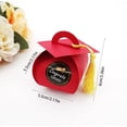 thumbnail image 3 of Graduation Cap Candy Boxes for Party Favors – Mini Paper Gift Boxes with Doctoral Cap Design – Foldable Treat Boxes for Graduation Parties, Celebrations and Events, 3 of 5