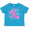 thumbnail image 3 of Inktastic Love, Care, Cure Breast Cancer Awareness Pink Ribbon Boys or Girls Baby T-Shirt, 3 of 5