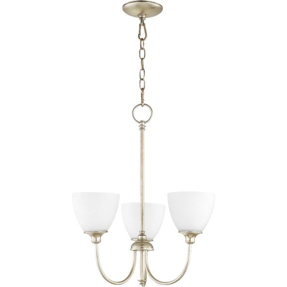 Quorum Lighting - Celeste - 3 Light Chandelier in Transitional style - 21 inches