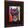 thumbnail image 2 of Trademark Fine Art "Doberman" Canvas Art by Dean Russo, Black Matte, Wood Frame, 2 of 4