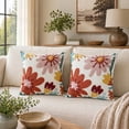 thumbnail image 6 of Sanmadrola Throw Pillow Covers Embroidered 18x18'' Boho Decorative Pillow Cover for Living Room Couch Sofa Bed Home Decor, 6 of 9