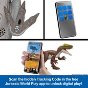 Jurassic World Charge N Chomp Carnotaurus Running Roaring Dinosaur Action Figure, Digital Play