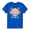 ROYAL BLUE, variant on Instant Message - Baseball Detroit - Youth Boys Short Sleeve Graphic T-Shirt