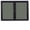 Black, variant on 36 in. x 60 in. 2-Door Ovation Gray Fabric Tackboard - Black