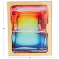 thumbnail image 3 of 33" x 41" Cube Abstract Framed Wall Art with White Frame, by DecMode, 3 of 9