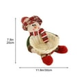 thumbnail image 7 of Stijggn Christmas Plush Christmas Tree Decorations Holiday Plush Pet Toy Fun for Christmas Designs Thanksgiving Halloween Valentines Nordic Gifts for Home Tiered Tray Tabletop Décor, 7 of 7