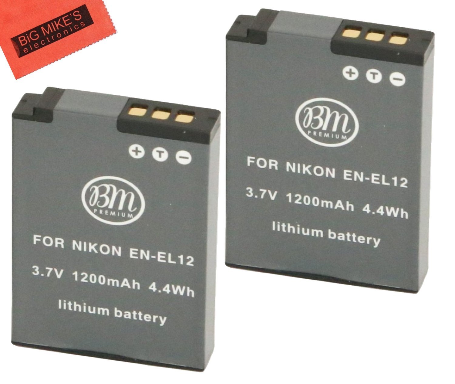 Batteria EN-EL12 Per Nikon Coolpix - Compatibile Con S9100, S9200, AW100 E Altri - Foto 6